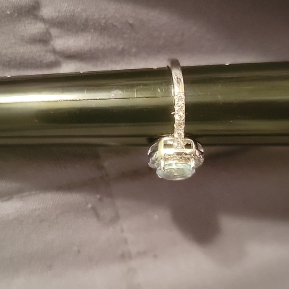 Aquamarine CZ Ring - Picture 8 of 12